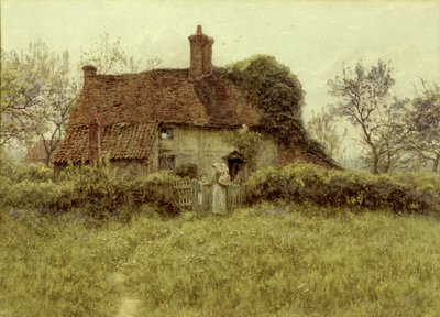 A Cottage at Pinner, Middlesex by Helen Allingham